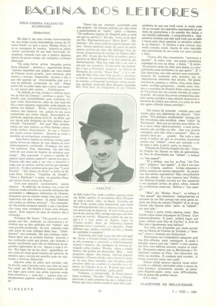 Pagina_Gladstone_Cinearte 1929